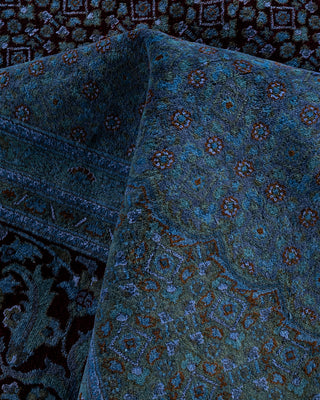 Fine Vibrance, One-of-a-Kind Hand-Knotted Area Rug  - Blue, 10' 3" x 15' 1"