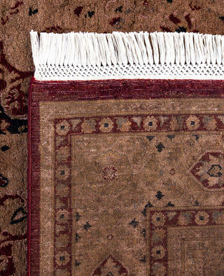 Overdyed Hand-Knotted Wool Modern-Contemporary Brown Area Rug 4' 6" x 7' 6"