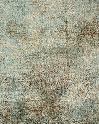 Contemporary Hand Knotted  Blue Area Rug 6' 0" x 8' 9"