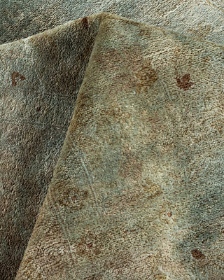 Contemporary Hand Knotted  Blue Area Rug 6' 0" x 8' 9"