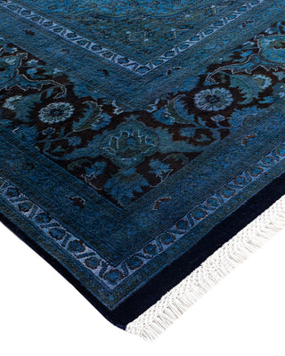 Fine Vibrance, One-of-a-Kind Hand-Knotted Area Rug  - Blue, 8' 10" x 12' 4"