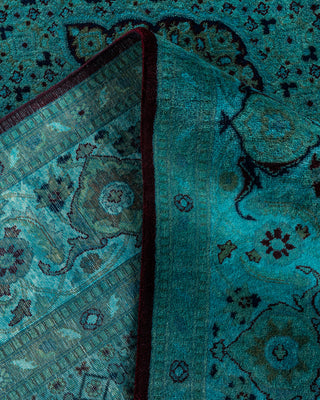 Fine Vibrance, One-of-a-Kind Hand-Knotted Area Rug  - Blue, 8' 2" x 10' 5"