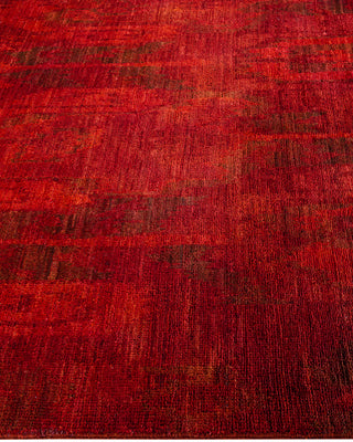 Vibrance, One-of-a-Kind Hand-Knotted Runner Rug  - Orange, 4' 9" x 14' 2"