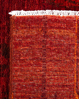 Vibrance, One-of-a-Kind Hand-Knotted Runner Rug  - Orange, 4' 9" x 14' 2"