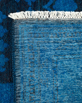 Contemporary Fine Vibrance Black Wool Area Rug - 8' 1" x 9' 10"