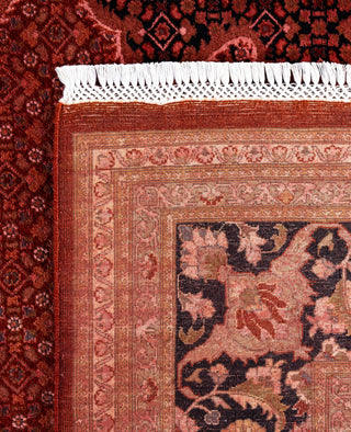 Overdyed Hand-Knotted Wool Modern-Contemporary Pink Area Rug 9' 2" x 12' 4"