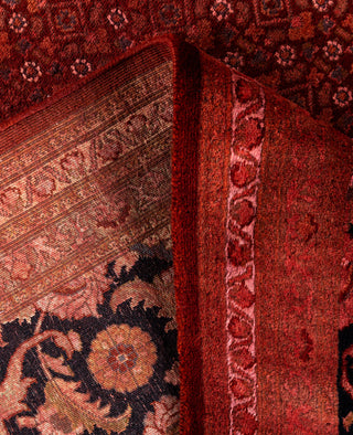 Overdyed Hand-Knotted Wool Modern-Contemporary Pink Area Rug 9' 2" x 12' 4"