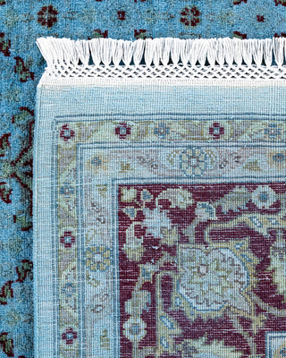 Fine Vibrance, One-of-a-Kind Hand-Knotted Area Rug  - Gray, 6' 1" x 9' 5"