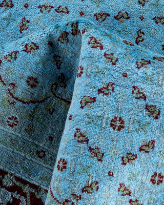 Fine Vibrance, One-of-a-Kind Hand-Knotted Area Rug  - Gray, 6' 1" x 9' 5"