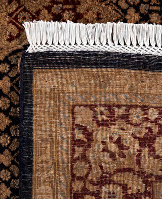 Overdyed Hand-Knotted Wool Modern-Contemporary Brown Area Rug 6' 0" x 9' 4"