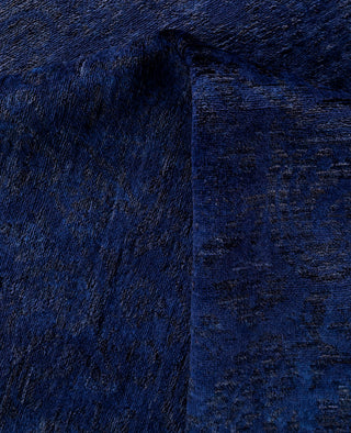 Overdyed One-of-a-Kind Wool Purple Square Area Rug 12' 0" x 12' 3"