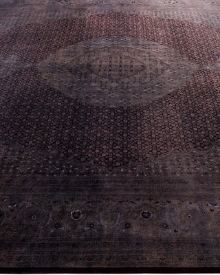 Fine Vibrance, One-of-a-Kind Hand-Knotted Area Rug  - Brown, 9' 0" x 13' 4"