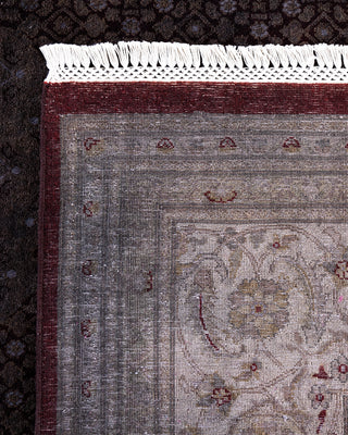 Fine Vibrance, One-of-a-Kind Hand-Knotted Area Rug  - Brown, 9' 0" x 13' 4"