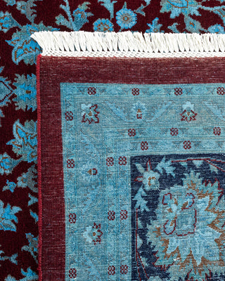 Contemporary Fine Vibrance Red Wool Area Rug - 10' 3" x 14' 4"