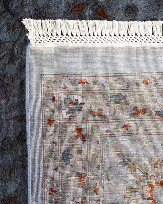Contemporary Fine Vibrance Gray Wool Area Rug - 10' 1" x 14' 4"