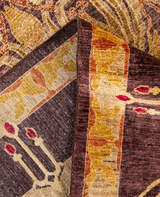 Eclectic, One-of-a-Kind Hand-Knotted Area Rug  - Brown, 9' 10" x 13' 10"