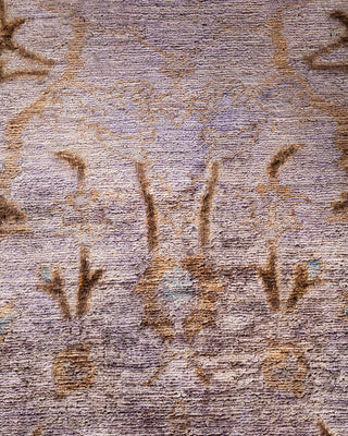 Contemporary Hand Knotted  Gray Area Rug 6' 0" x 8' 7"
