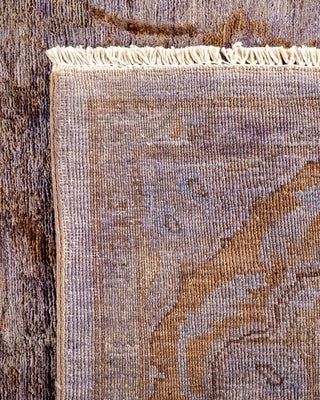 Contemporary Hand Knotted  Gray Area Rug 6' 0" x 8' 7"