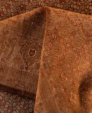 Overdyed One-of-a-Kind Wool Beige Area Rug 8' 2" x 10' 0"