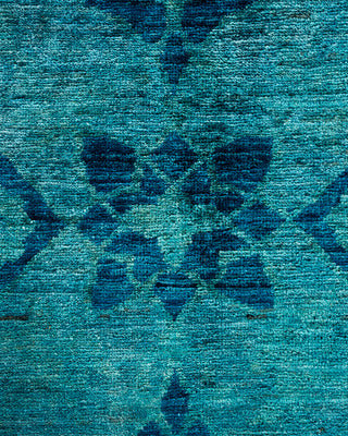 Contemporary Hand Knotted  Blue Area Rug 5' 11" x 8' 8"