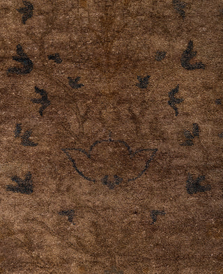 Overdyed One-of-a-Kind Wool Beige Area Rug 12' 1" x 18' 4"