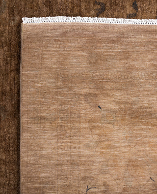 Overdyed One-of-a-Kind Wool Beige Area Rug 12' 1" x 18' 4"