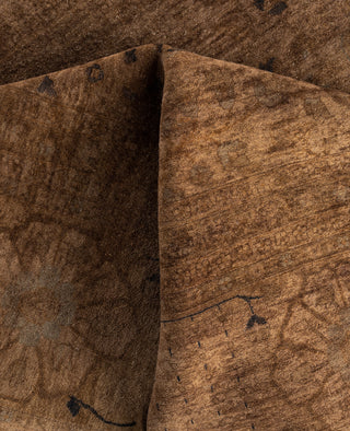 Overdyed One-of-a-Kind Wool Beige Area Rug 12' 1" x 18' 4"