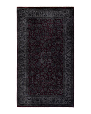 Contemporary Fine Vibrance Red Wool Area Rug 3' 1" x 5' 4"