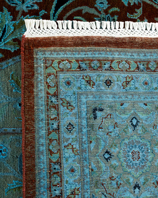 Contemporary Fine Vibrance Yellow Wool Area Rug - 10' 1" x 14' 5"