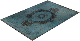 Contemporary Fine Vibrance Yellow Wool Area Rug - 10' 1" x 14' 5"