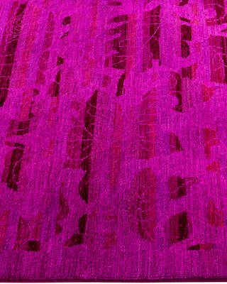 Vibrance, One-of-a-Kind Hand-Knotted Runner Rug  - Pink, 3' 0" x 10' 0"
