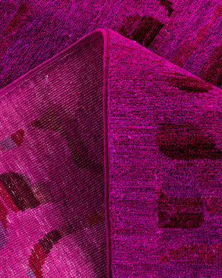 Vibrance, One-of-a-Kind Hand-Knotted Runner Rug  - Pink, 3' 0" x 10' 0"