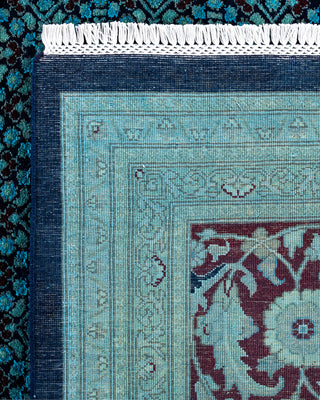 Overdyed Hand-Knotted Blue Area Rug 11' 10" x 15' 4"
