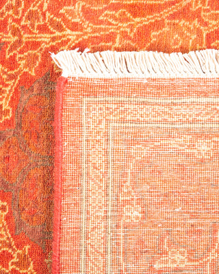 Traditional Hand Knotted Orange Area Rug 2' 10" x 4' 0"