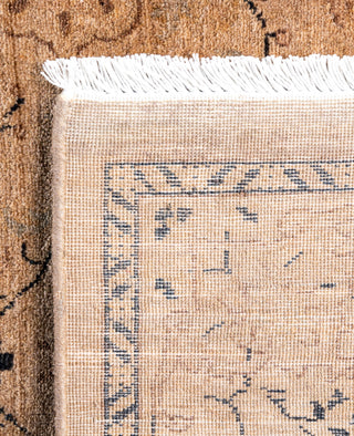 Overdyed One-of-a-Kind Wool Beige Runner 2' 8" x 8' 4"