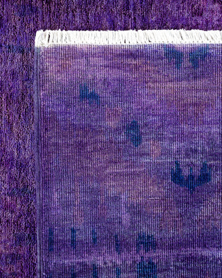 Contemporary Fine Vibrance Purple Wool Area Rug - 8' 2" x 9' 10"