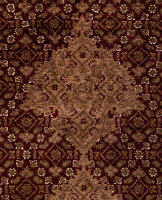 Overdyed Hand-Knotted Wool Modern-Contemporary Brown Area Rug 6' 1" x 9' 0"