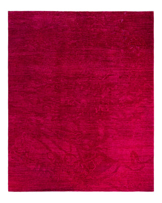 Vibrance, One-of-a-Kind Hand-Knotted Area Rug  - Red, 8' 3" x 9' 10"