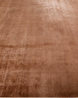 Overdyed Hand-Knotted Gold Area Rug 8' 0" x 10' 2"