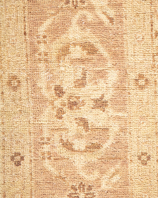 Traditional Hand Knotted Ivory Runner 2' 7" x 8' 3"