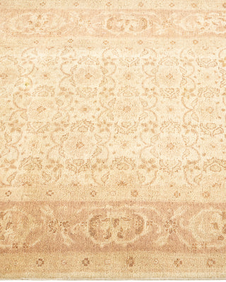 Traditional Hand Knotted Ivory Runner 2' 7" x 8' 3"