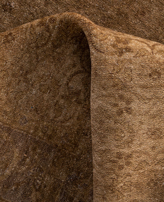 Overdyed One-of-a-Kind Wool Beige Runner 2' 8" x 21' 4"