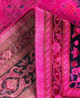 Fine Vibrance, One-of-a-Kind Hand-Knotted Area Rug  - Pink, 2' 7" x 11' 10"