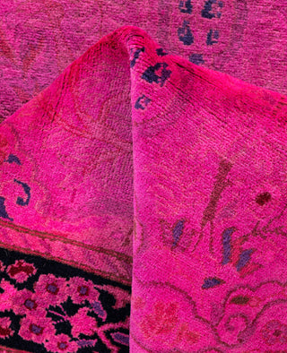 Fine Vibrance, One-of-a-Kind Hand-Knotted Area Rug  - Pink, 2' 7" x 11' 10"