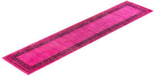 Fine Vibrance, One-of-a-Kind Hand-Knotted Area Rug  - Pink, 2' 7" x 11' 10"