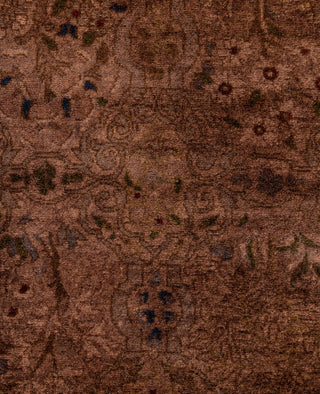 Fine Vibrance, One-of-a-Kind Hand-Knotted Area Rug  - Brown, 2' 6" x 7' 6"