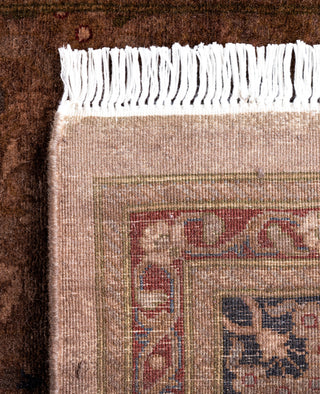 Fine Vibrance, One-of-a-Kind Hand-Knotted Area Rug  - Brown, 2' 6" x 7' 6"