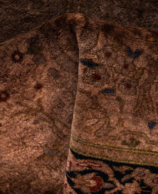 Fine Vibrance, One-of-a-Kind Hand-Knotted Area Rug  - Brown, 2' 6" x 7' 6"