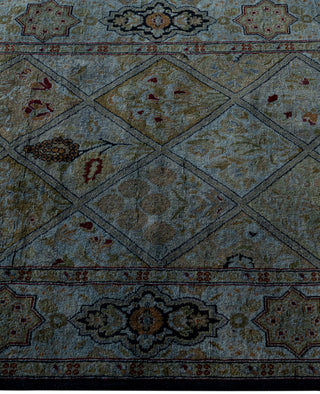 Overdyed One-of-a-Kind Wool Gray Area Rug 2' 8" x 4' 3"
