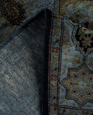 Overdyed One-of-a-Kind Wool Gray Area Rug 2' 8" x 4' 3"